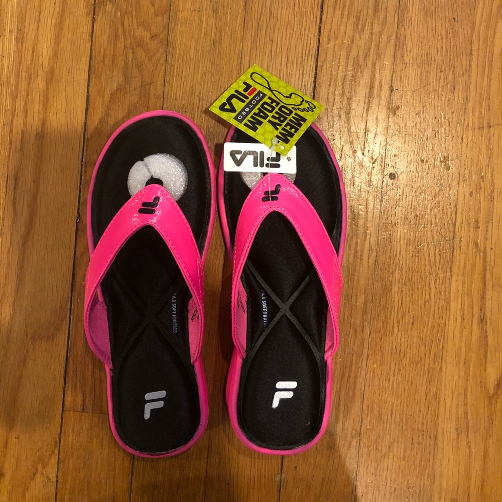 Fila Flip Flops, size 7